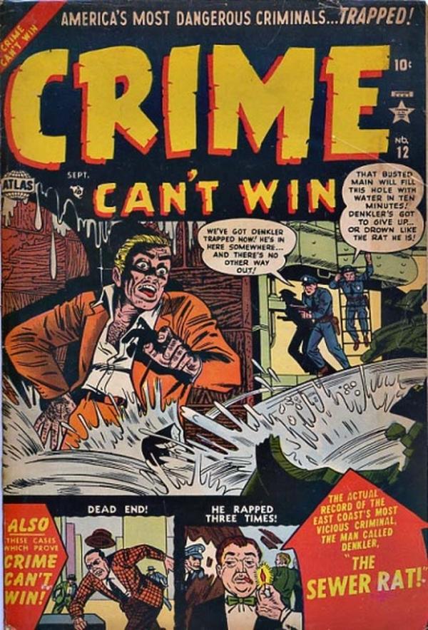 Crime Can't Win (1950) #12 cover