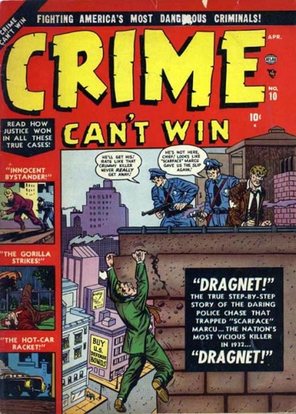 Crime Can't Win (1950) #10 cover