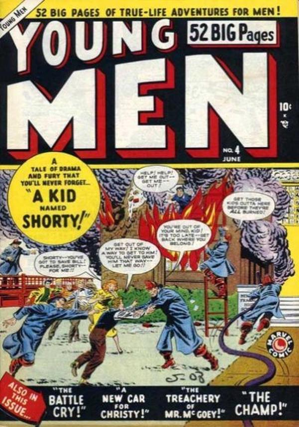 Young Men #4 cover