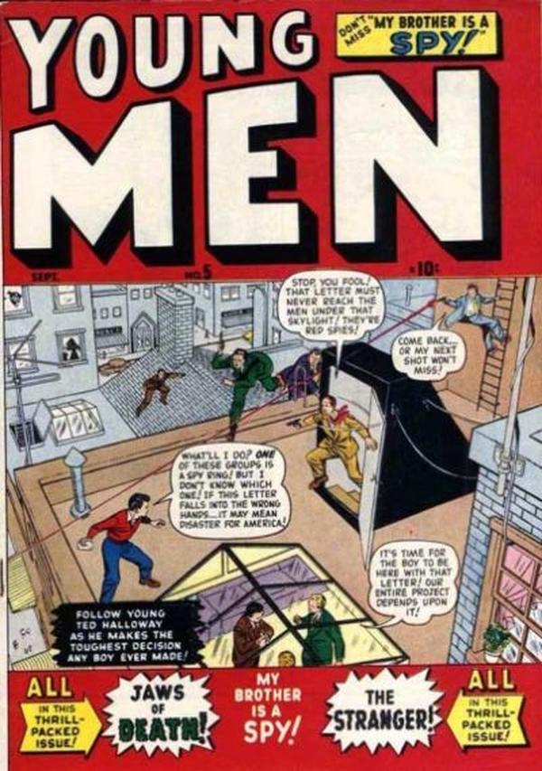 Young Men #5 cover