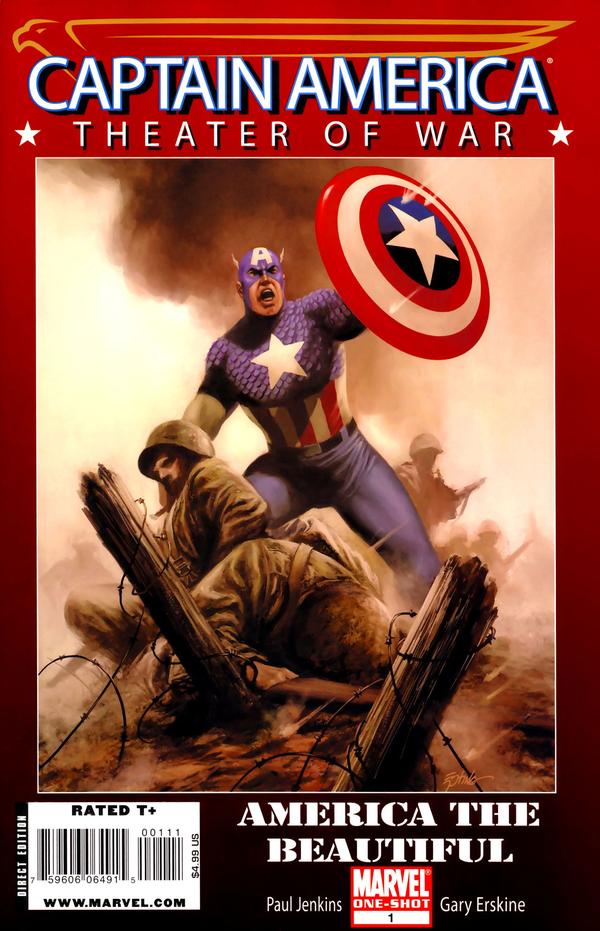 Captain America Theater of War: America the Beautiful (2009) #1 cover