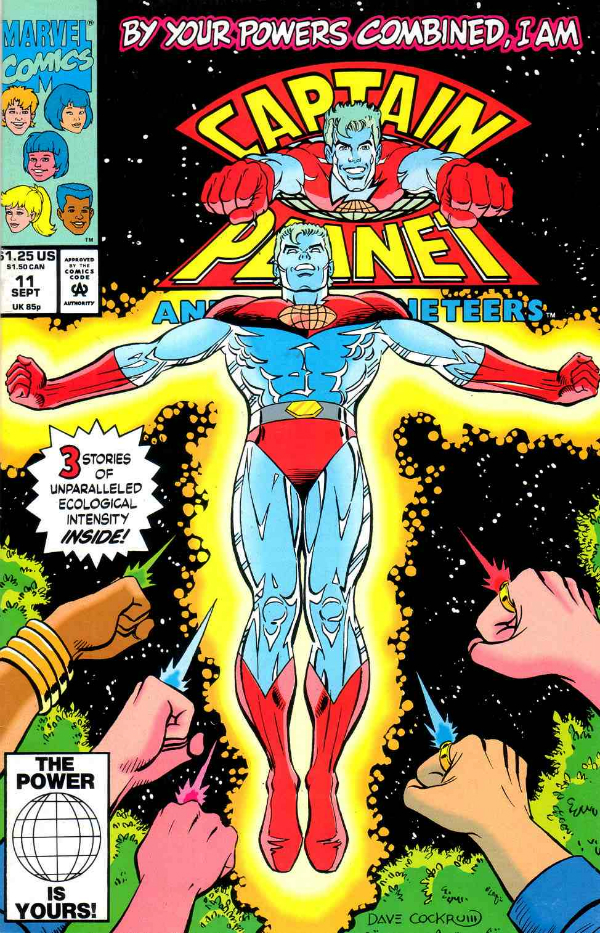Captain Planet and the Planeteers (1991) #11 cover