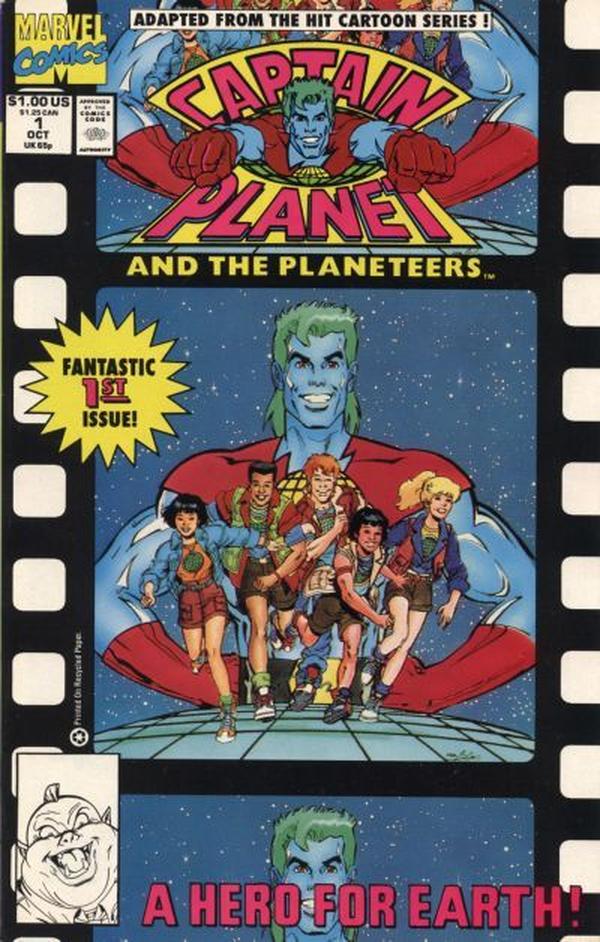 Captain Planet and the Planeteers (1991) #1 cover