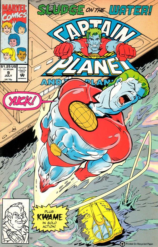 Captain Planet and the Planeteers (1991) #9 cover