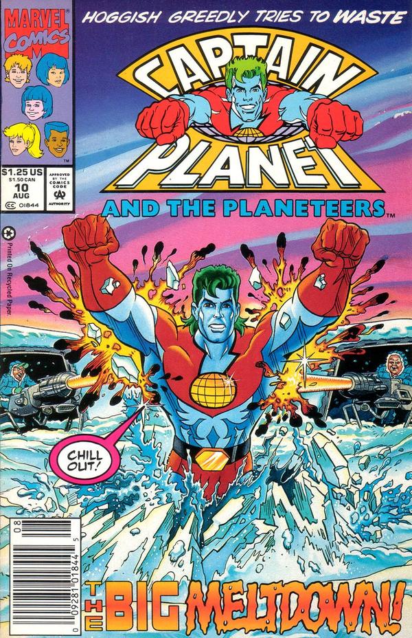 Captain Planet and the Planeteers (1991) #10 cover