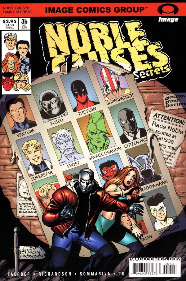 Noble Causes: Family Secrets (2002) #3 cover