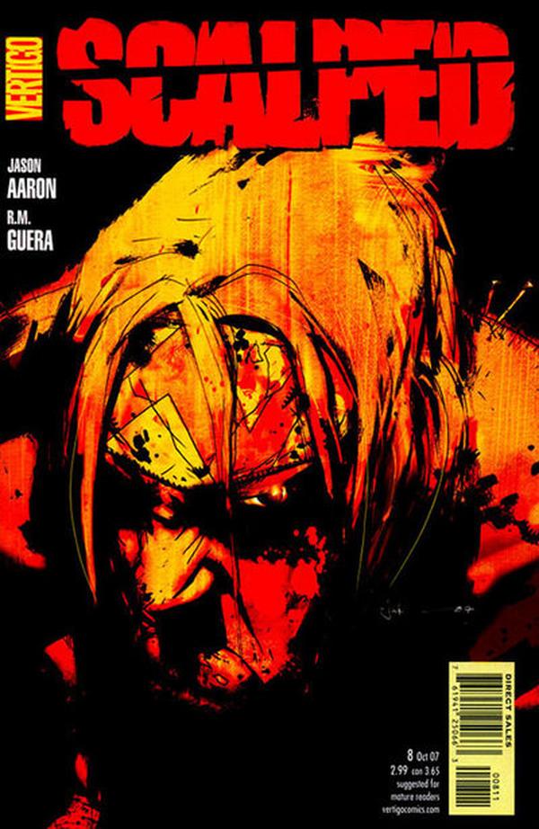 Scalped (2007) #8 cover