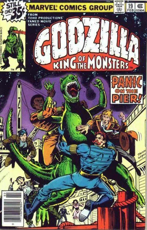 Cover of Godzilla #19