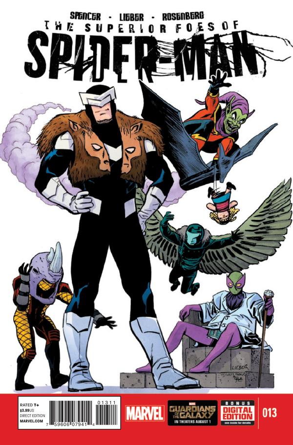 The Superior Foes of Spider-Man #13 cover