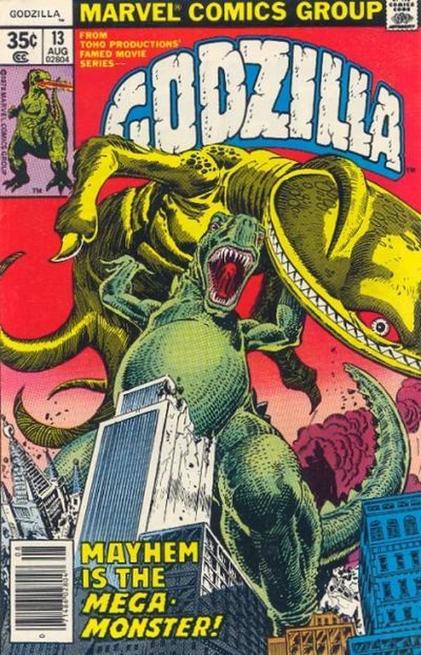 Cover of Godzilla #13