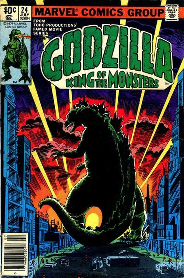 Cover of Godzilla #24