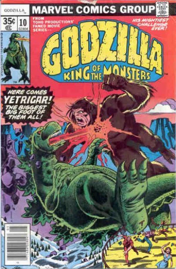 Cover of Godzilla #10
