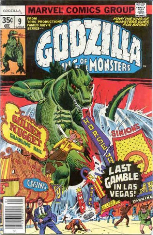 Cover of Godzilla #9