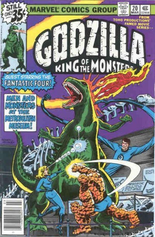 Cover of Godzilla #20