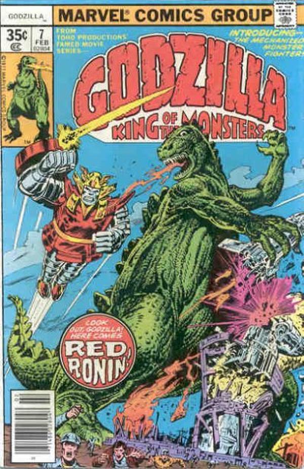 Godzilla #7 cover