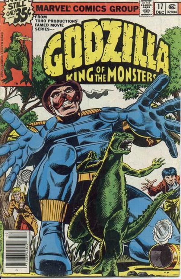Cover of Godzilla #17
