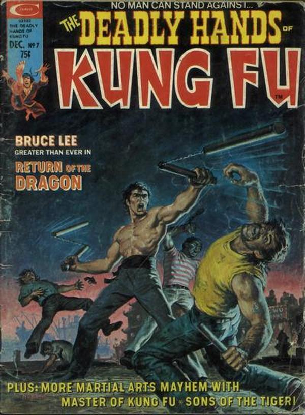 The Deadly Hands of Kung Fu #7 cover