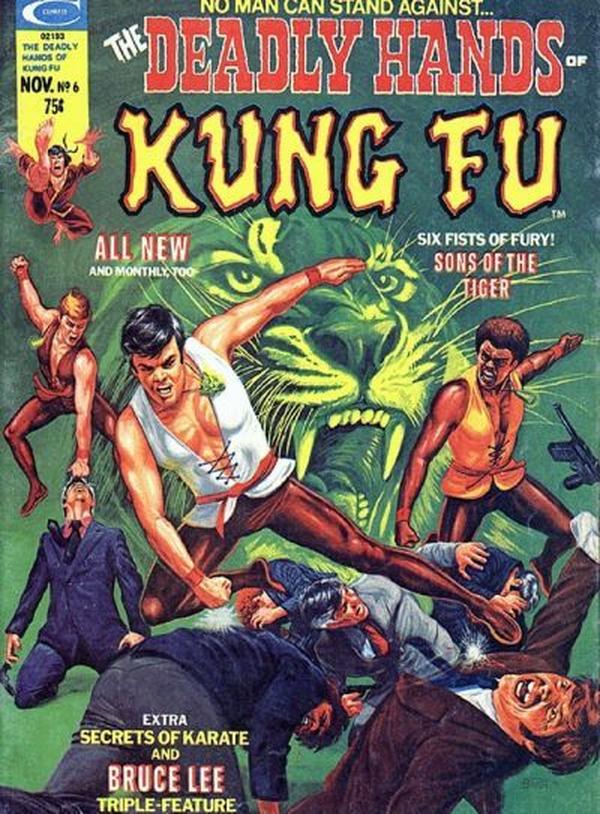The Deadly Hands of Kung Fu #6 cover