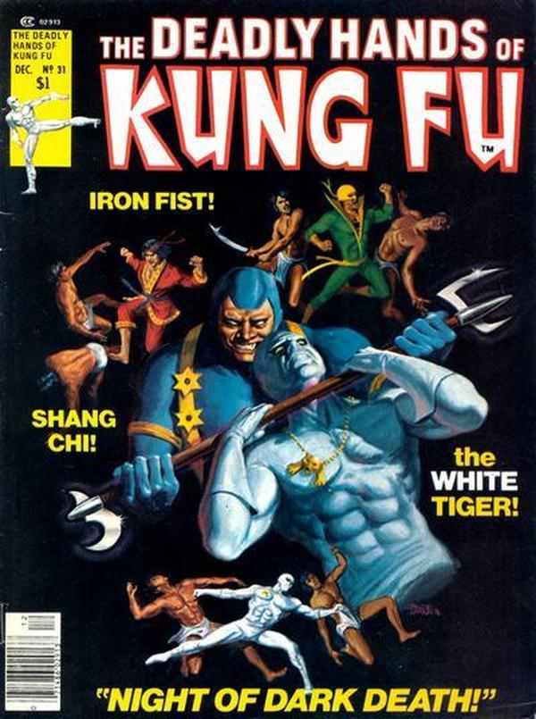 The Deadly Hands of Kung Fu #31 cover