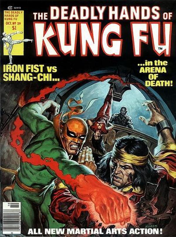 The Deadly Hands of Kung Fu #29 cover