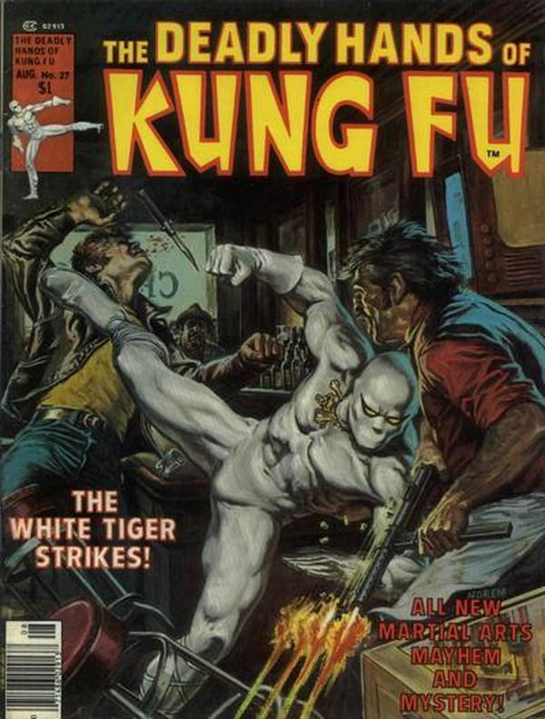 The Deadly Hands of Kung Fu #27 cover