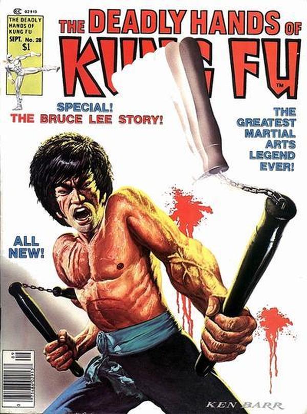 The Deadly Hands of Kung Fu #28 cover