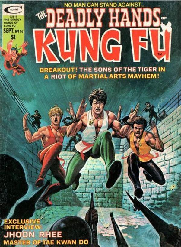 The Deadly Hands of Kung Fu #16 cover
