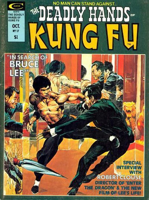 The Deadly Hands of Kung Fu #17 cover