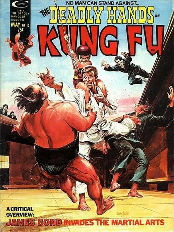 The Deadly Hands of Kung Fu #12 cover