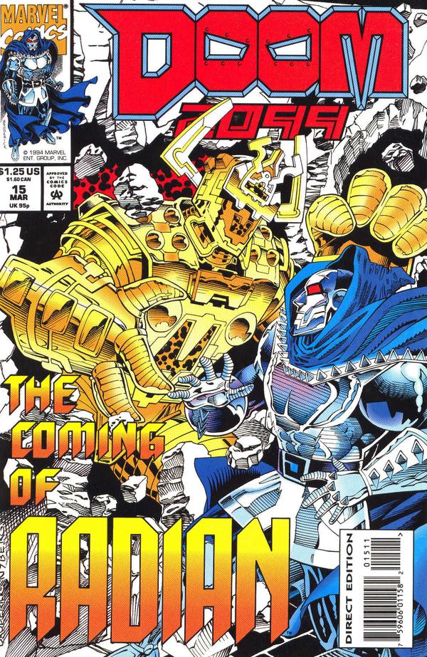 Doom 2099 (1993) #15 cover