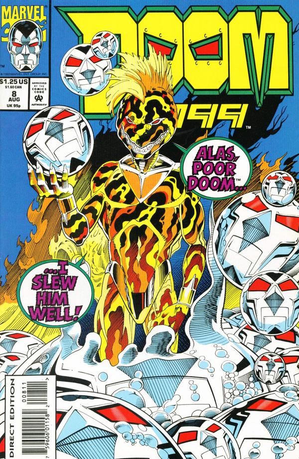 Doom 2099 (1993) #8 cover