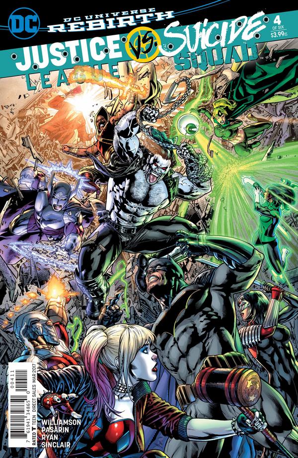 Cover of Justice League vs. Suicide Squad #4