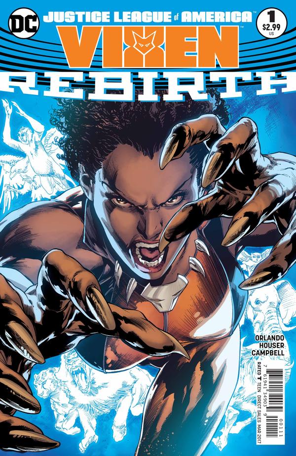Justice League of America: Vixen - Rebirth (2017) #1