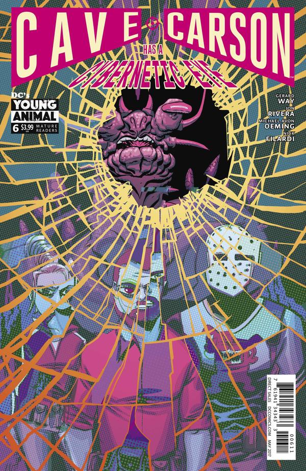 Cave Carson Has A Cybernetic Eye