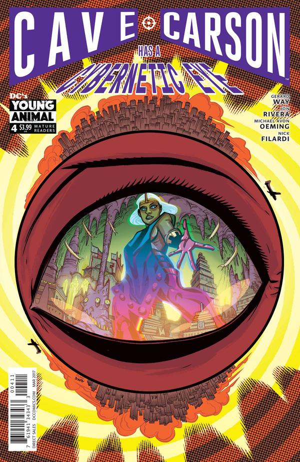 Cave Carson Has A Cybernetic Eye (2016) #4