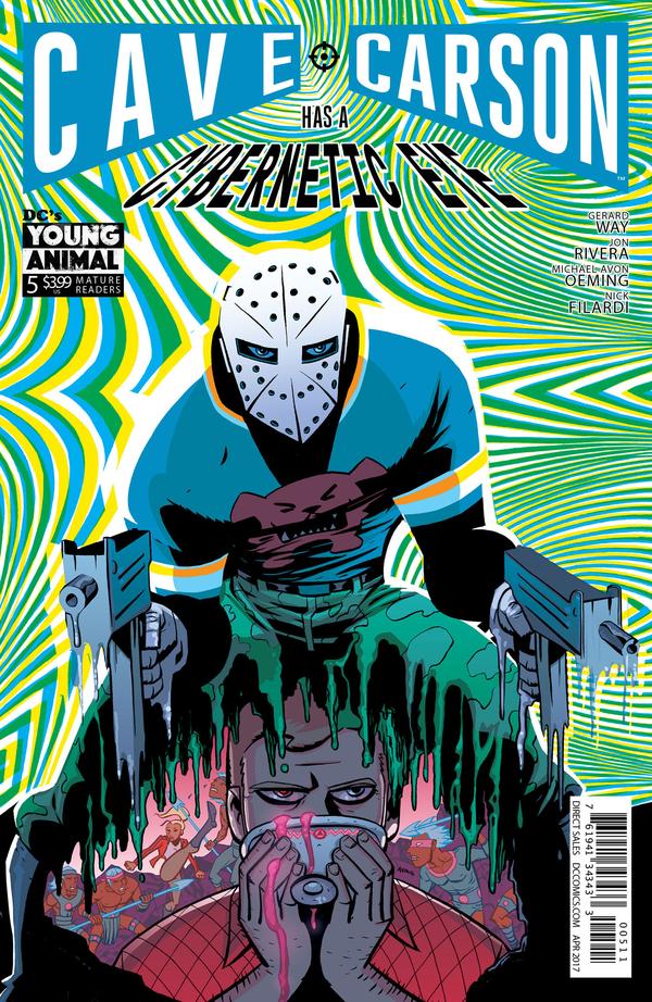 Cave Carson Has A Cybernetic Eye