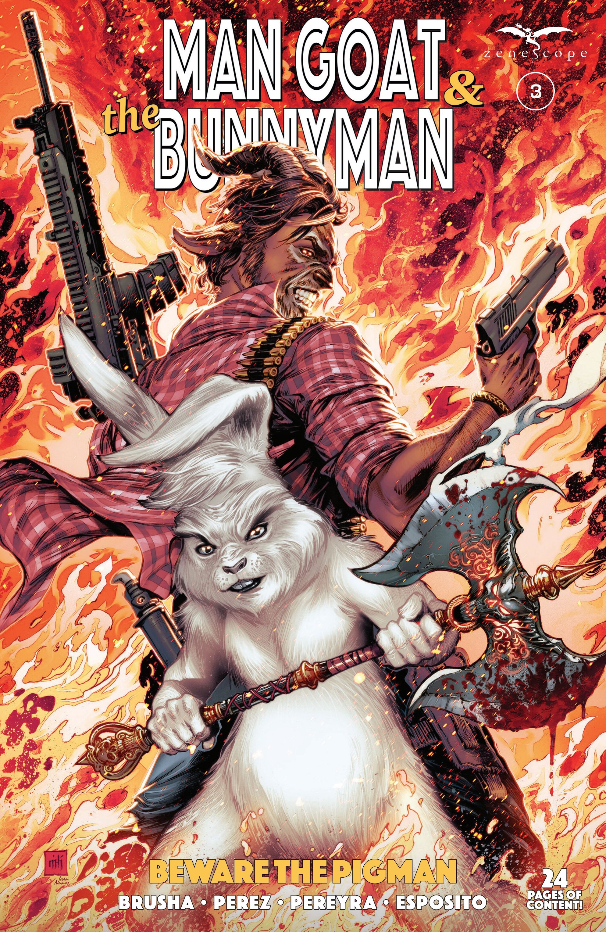 Man Goat & The Bunnyman: Beware of The Pigman