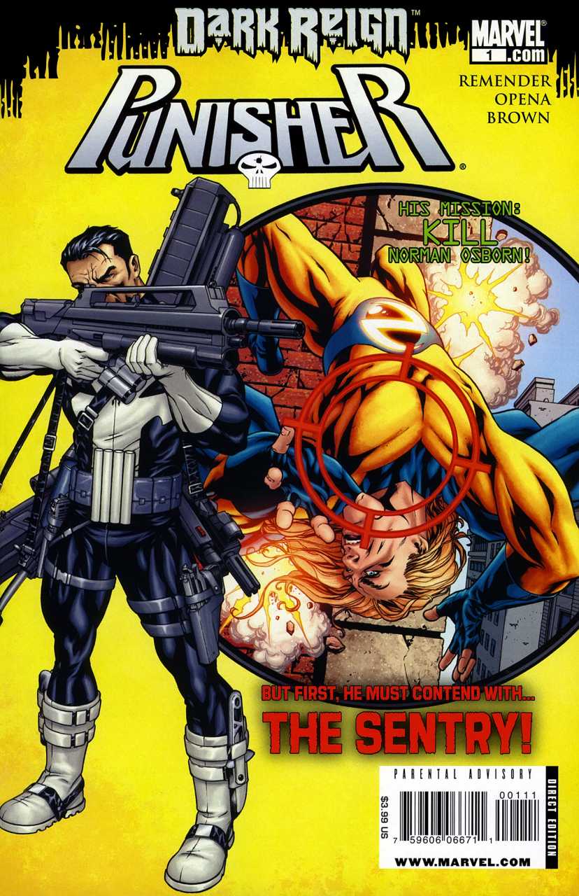 Punisher (2009) #1 cover