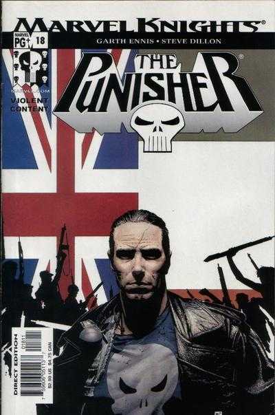 The Punisher (2001) #18 cover