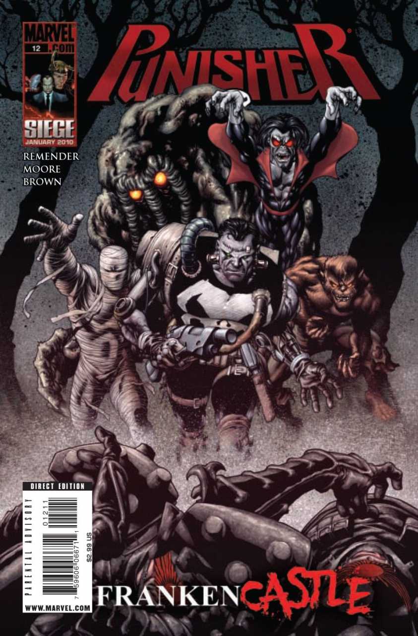 Punisher (2009) #12 cover