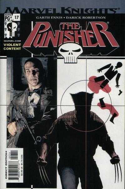 The Punisher (2001) #17 cover