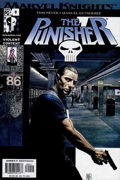 The Punisher (2001) #9 cover