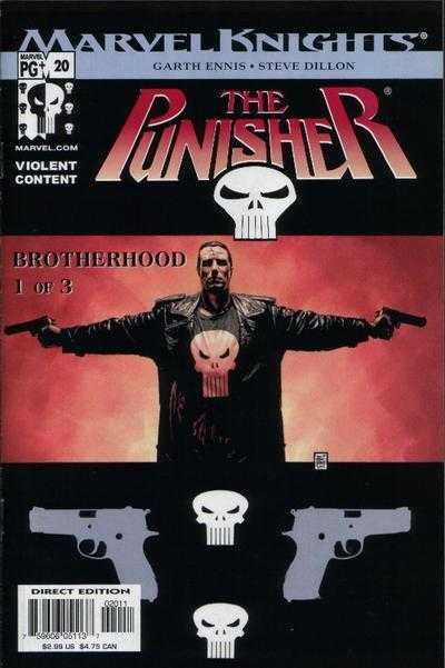 The Punisher (2001) #20 cover