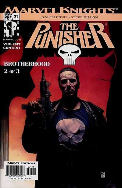 The Punisher (2001) #21 cover