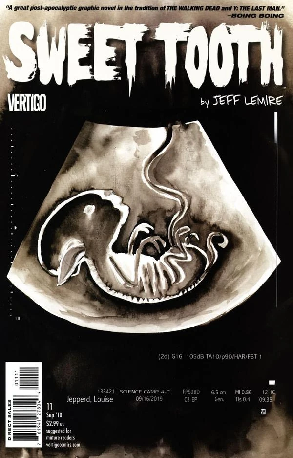 Sweet Tooth (2009) #11 cover
