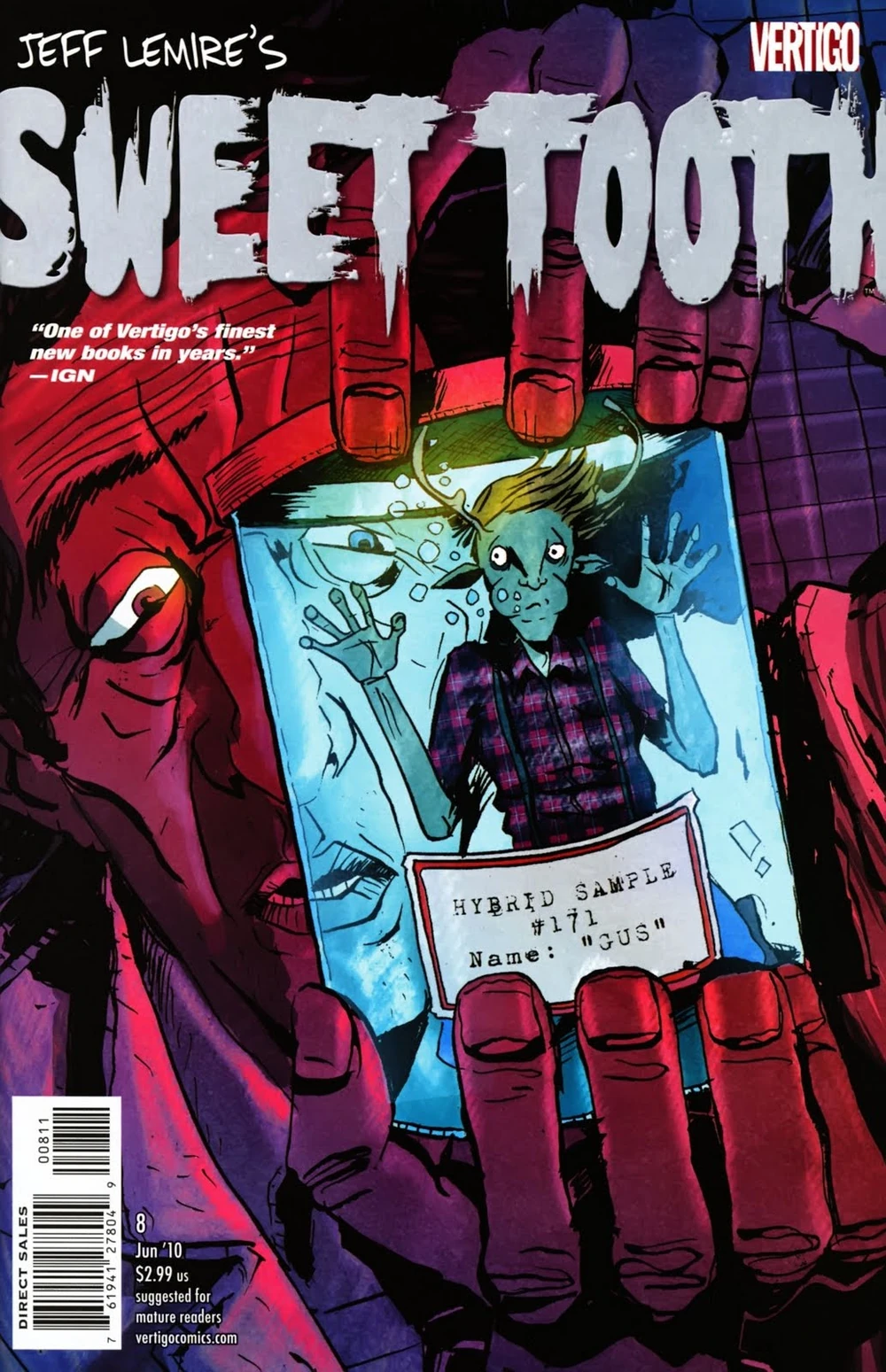 Sweet Tooth (2009) #8 cover