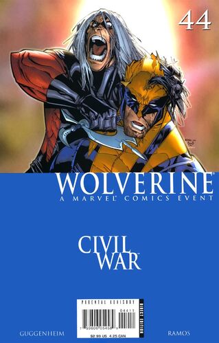 Cover of Wolverine #44