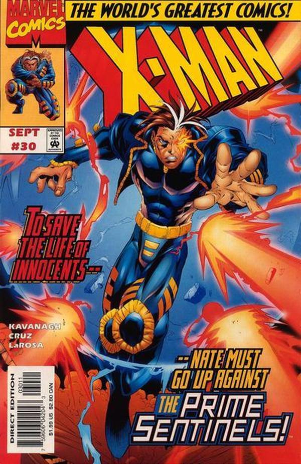 X-Man (1995) #30 cover