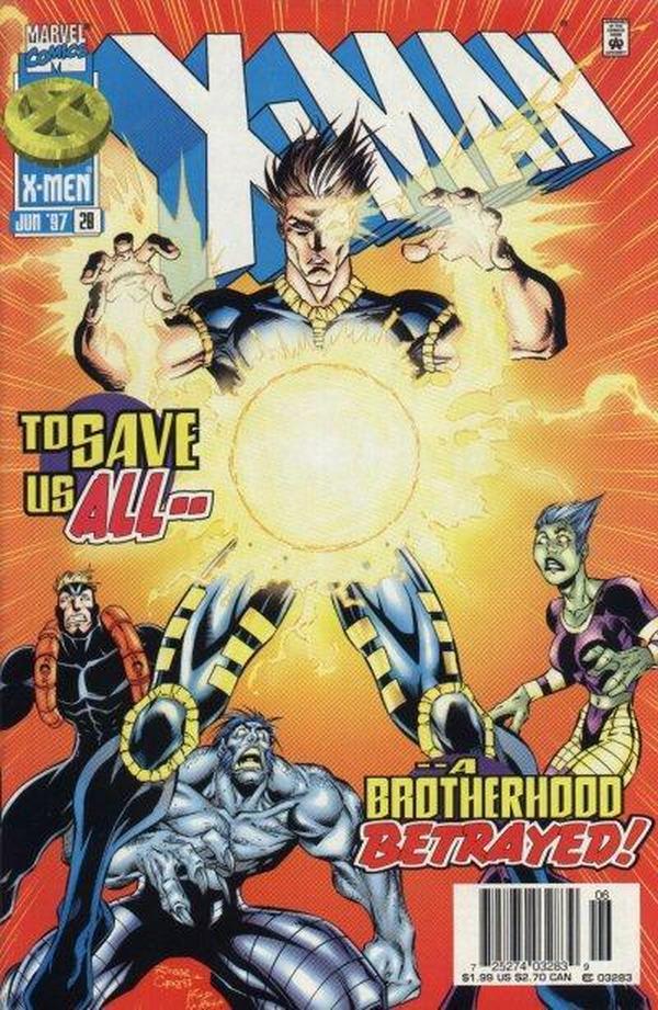 X-Man (1995) #28 cover