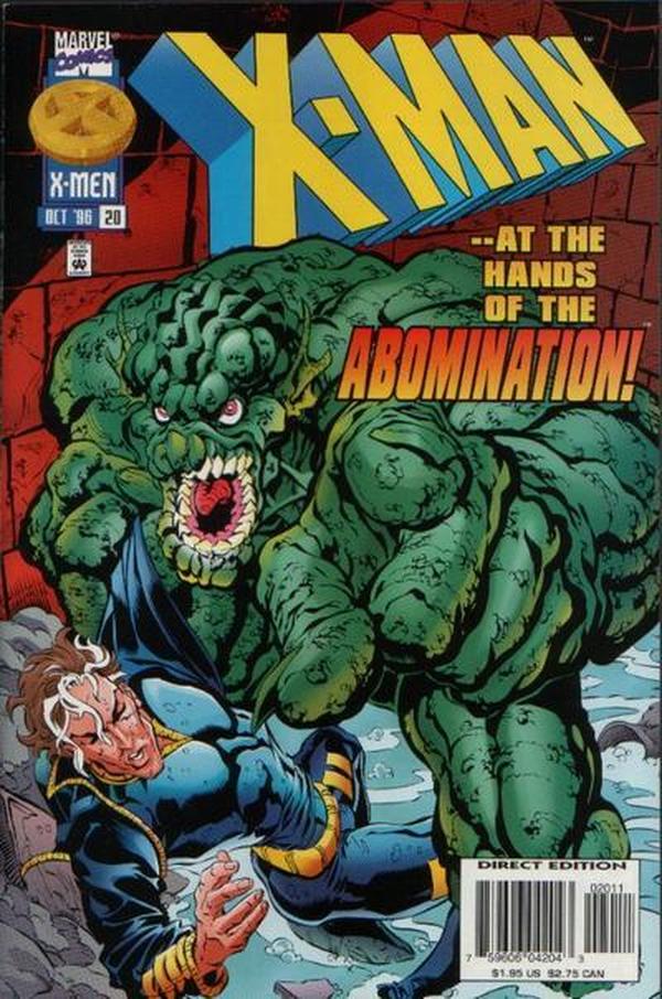X-Man (1995) #20 cover